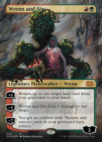 Wrenn and Six (Textured Foil) [Double Masters 2022]