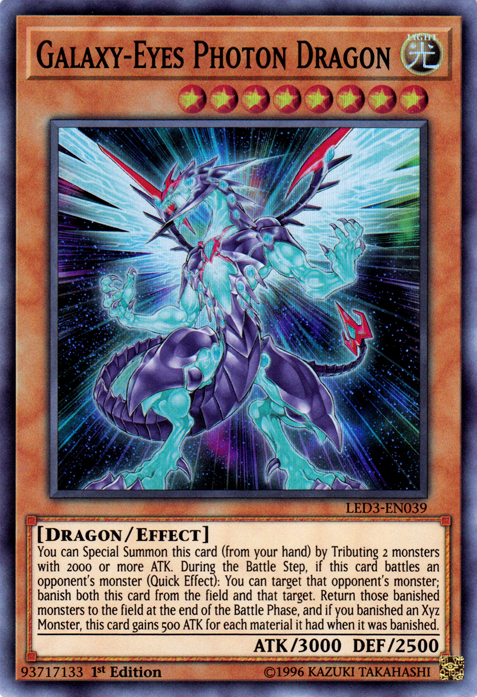 led3 yugioh card list Yu-Gi-Oh! LED3-EN001 Blue-Eyes Chaos Dragon (1st Edition Ultra Rare) Legendary Duelists White Dragon Abyss : Toys & Games Yu-Gi-Oh Light of Destruction (LODT)