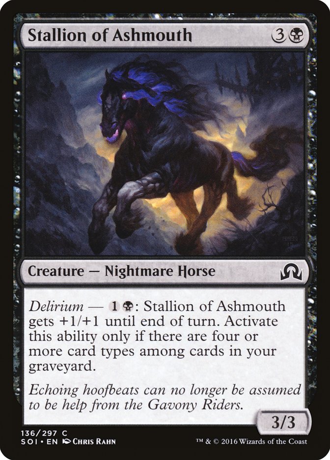 Stallion of Ashmouth [Shadows over Innistrad]