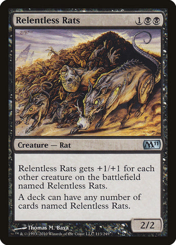 Relentless Rats [Magic 2011]