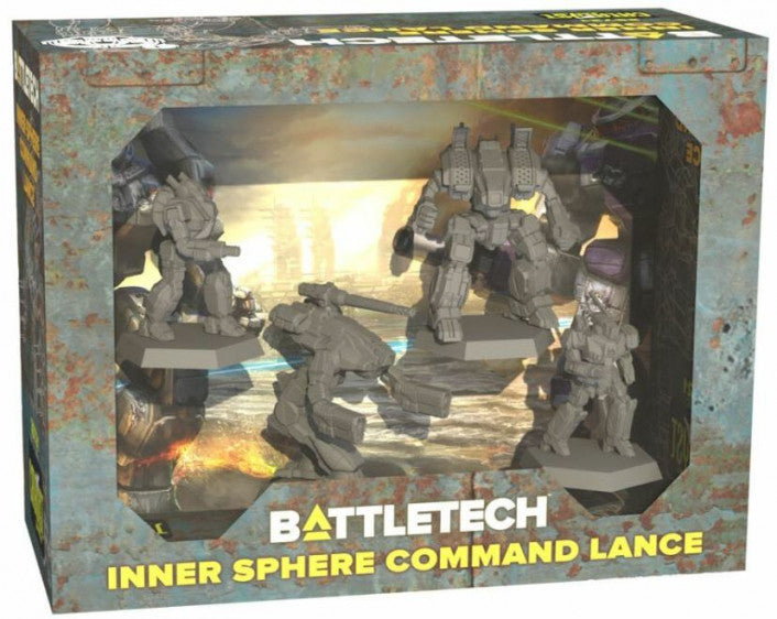 BattleTech Inner Sphere Command Lance Miniatures