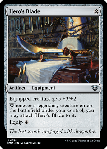 Hero's Blade [Commander Masters]