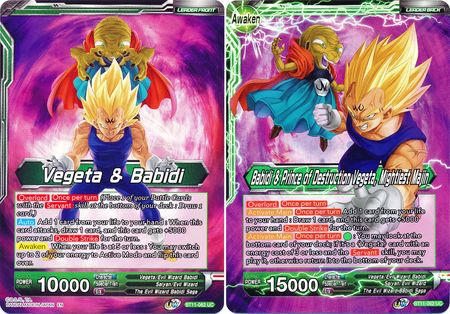 Vegeta & Babidi // Babidi & Prince of Destruction Vegeta, Mightiest Majin [BT11-062]