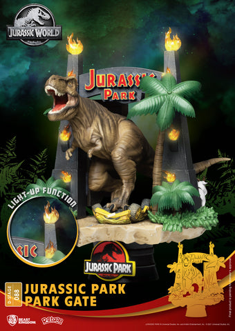 Beast Kingdom D Stage Jurassic Park Park Gate