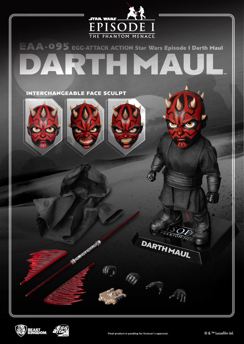 Beast Kingdom Egg Attack Action Star Wars Darth Maul