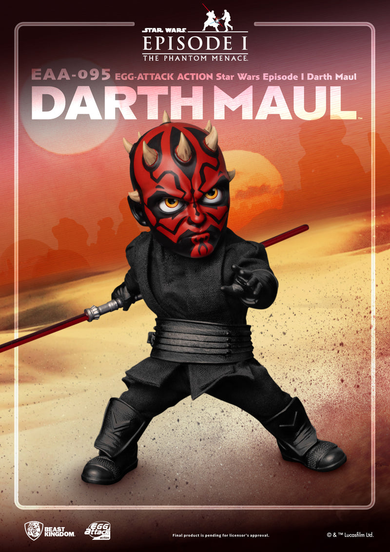 Beast Kingdom Egg Attack Action Star Wars Darth Maul