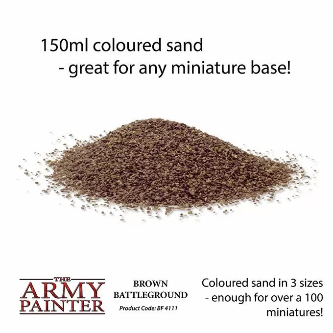 Army Painter Basing - Brown Battleground