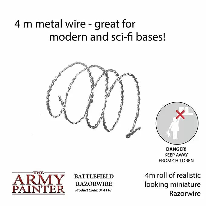 Army Painter Basing - Razor Wire