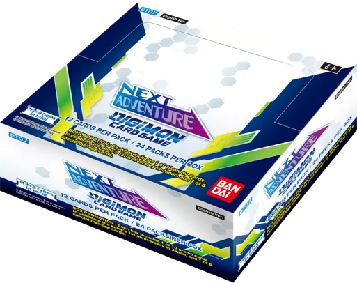 Digimon Card Game - (BT07) - Next Adventure Booster Display