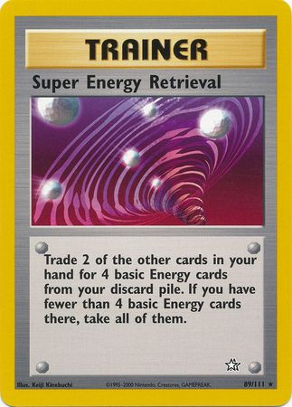 Super Energy Retrieval (89/111) [Neo Genesis Unlimited]