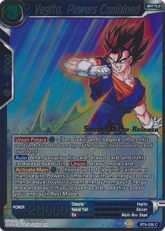 Vegito, Powers Combined [BT6-036_PR]