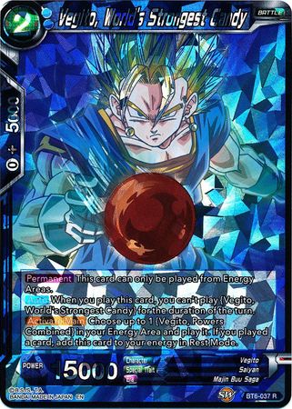 Vegito, World's Strongest Candy [BT6-037]