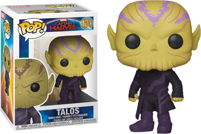 Captain Marvel (2019) - Talos Pop! Vinyl Figure (431)