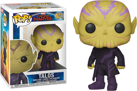 Captain Marvel (2019) - Talos Pop! Vinyl Figure (431)