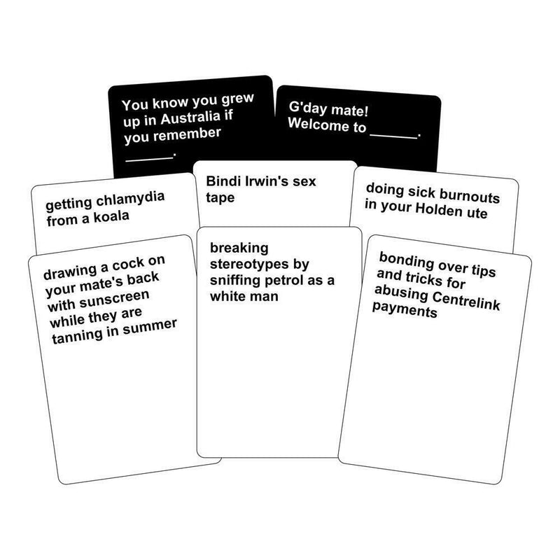 Cards Against Bogans