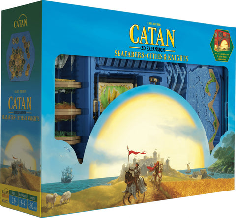 Catan 3D Edition - Seafarers and Cities and Knights Expansion