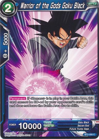 Warrior of the Gods Goku Black [BT2-055]