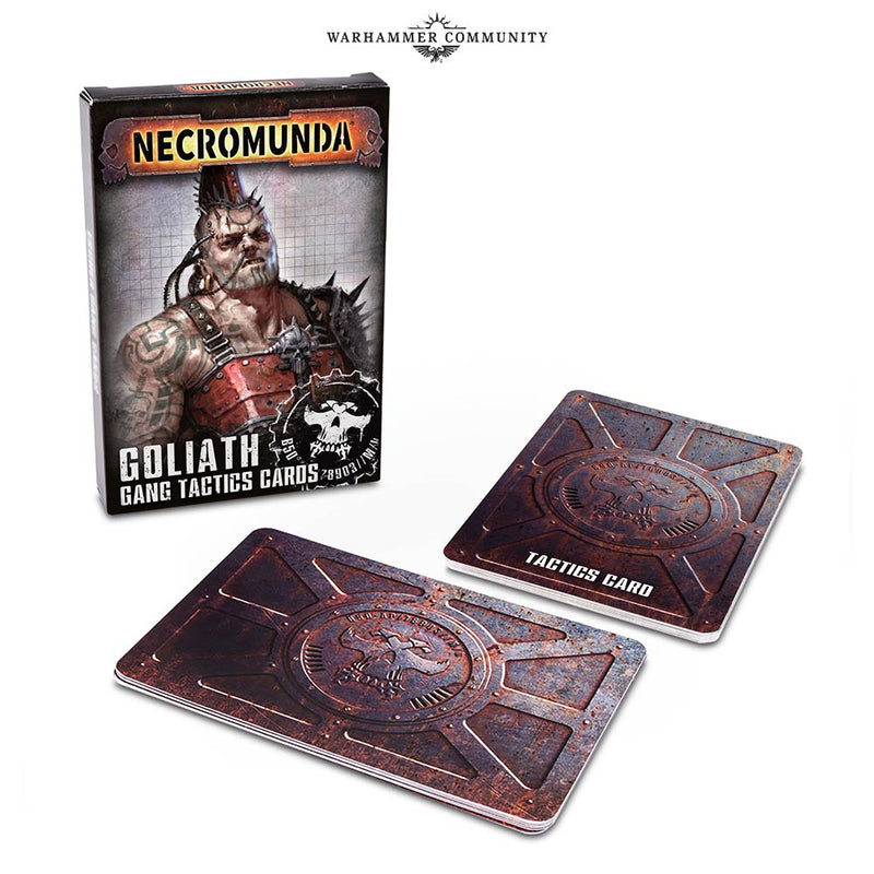 Necromunda: Goliath Gang Tactics Cards