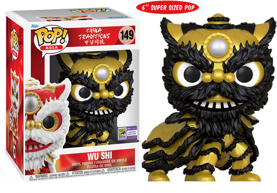 China Traditions: Wu Shi Pop! Asia SDCC 2023 Summer Convention Exclusive Pop! Vinyl