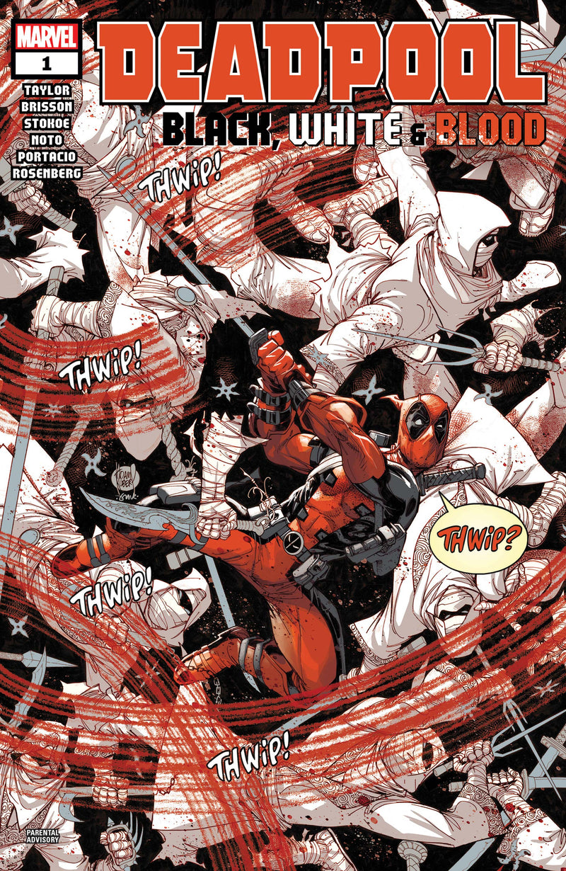 Deadpool Black, White & Blood