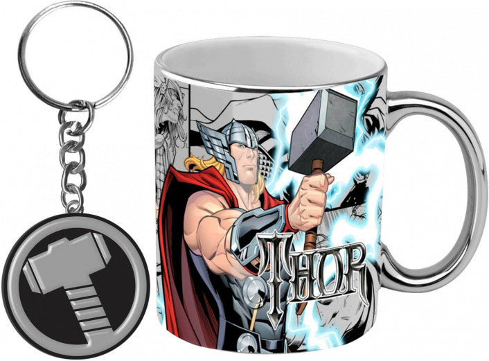 Coffee Mug and Keyring Pack Marvel Thor