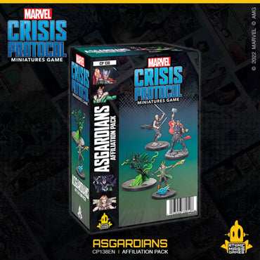 Marvel Crisis Protocol Miniatures Game Asgardians Affiliation Pack