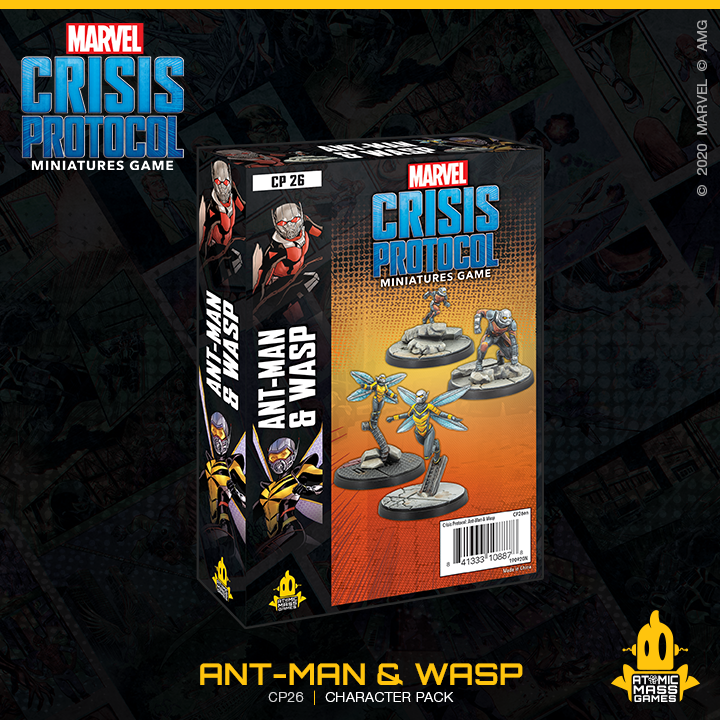 Marvel Crisis Protocol Miniatures Game Ant-Man & Wasp