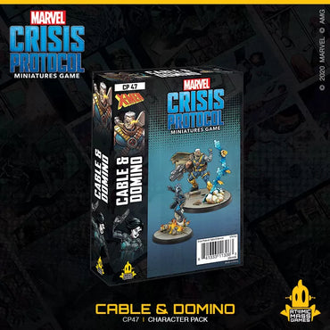 Marvel Crisis Protocol Miniatures Game Cable and Domino