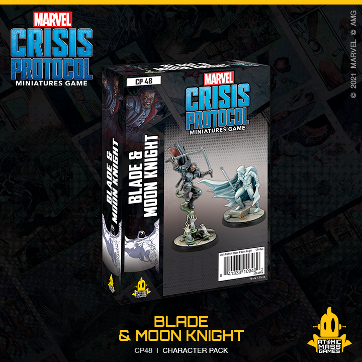 Marvel: Crisis Protocol - Blade and Moon Knight