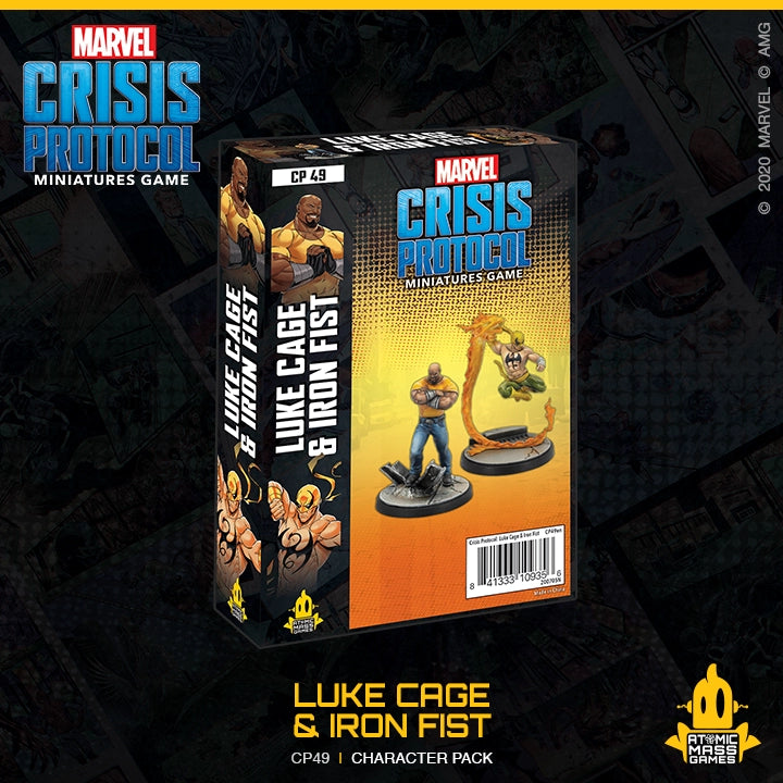 Marvel: Crisis Protocol -  Luke Cage and Iron Fist