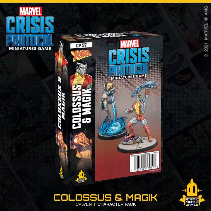 Marvel: Crisis Protocol - Colossus and Magik