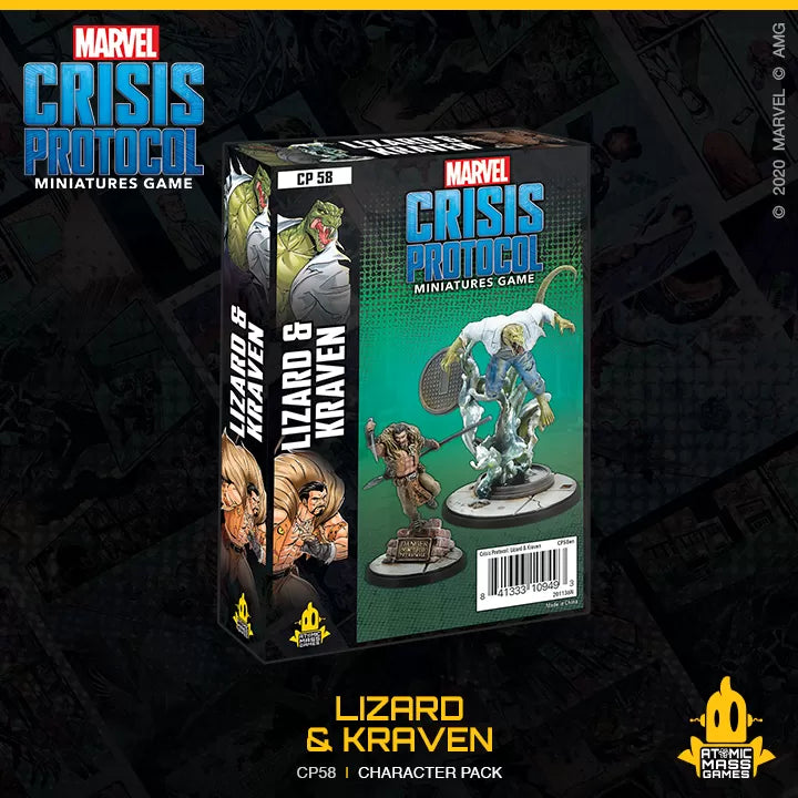 Marvel: Crisis Protocol - Lizard & Kraven