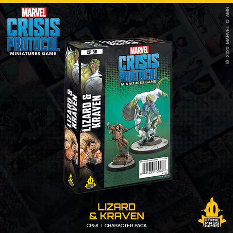 Marvel: Crisis Protocol - Lizard & Kraven