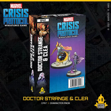 Marvel Crisis Protocol Miniatures Game Doctor Strange & Clea