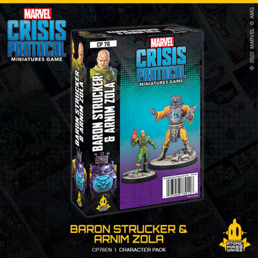 Marvel Crisis Protocol Miniatures Game Baron Strucker & Arnim Zola