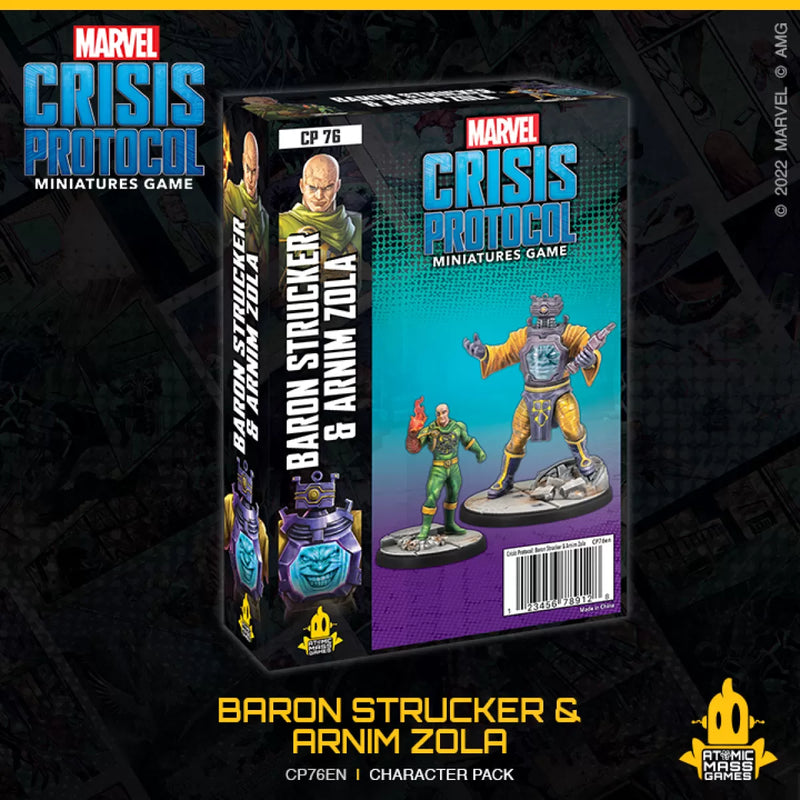 Marvel: Crisis Protocol - Baron Strucker & Arnim Zola