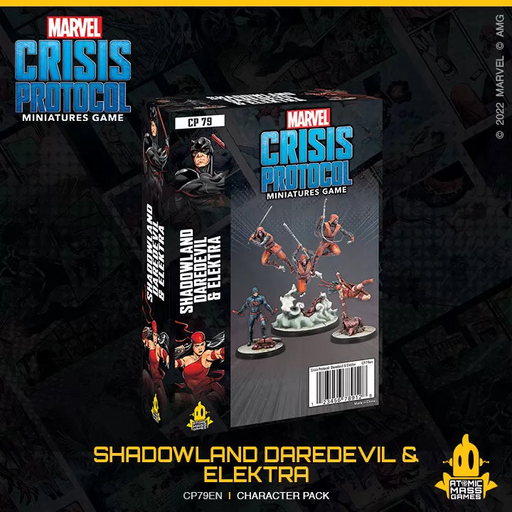 Marvel: Crisis Protocol - Shadowland Daredevil & Elektra