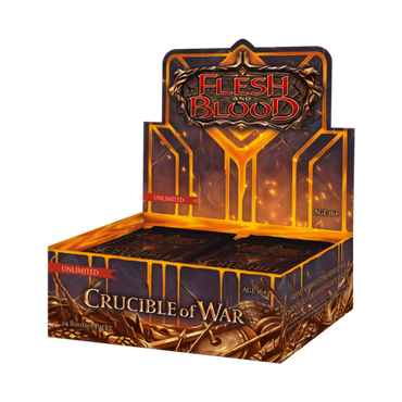 Flesh and Blood Crucible of War Booster UNLIMITED Display (24)
