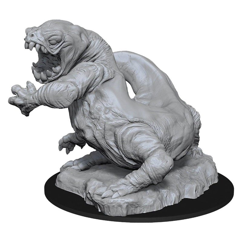 Miniature - D&D - Unpainted Frost Salamander