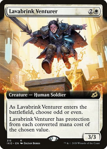 Lavabrink Venturer (Extended Art) [Ikoria: Lair of Behemoths]