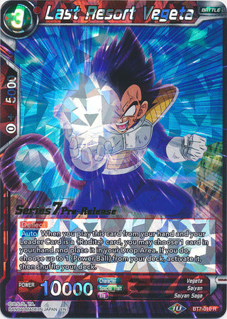 Last Resort Vegeta [BT7-010_PR]