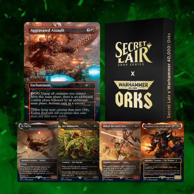 Magic the Gathering - Secret Lair - Warhammer 40000 Orks