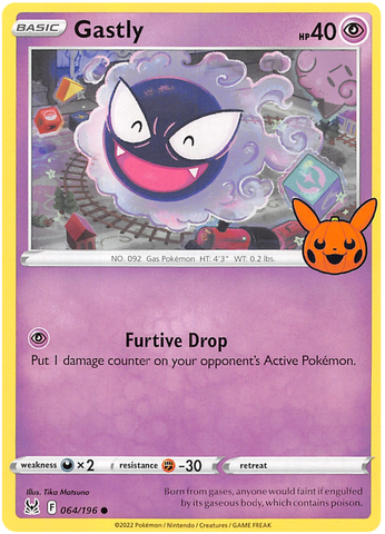 Gastly (064/196) [Trick or Trade 2023]