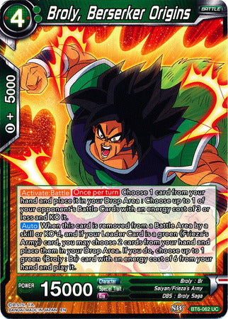 Broly, Berserker Origins [BT6-062]