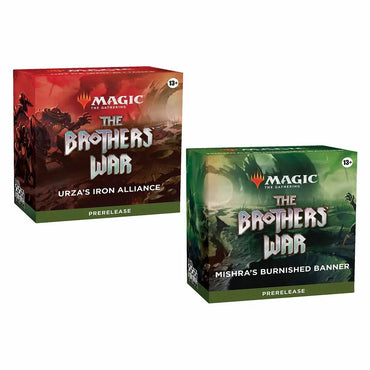 Magic The Brothers War Prerelease Pack Display