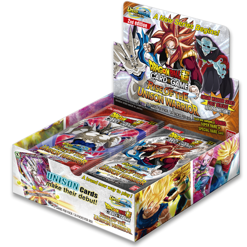 Dragon Ball Super Card Game UW1 Rise of the Unison Warrior Booster Display 2ND EDITION