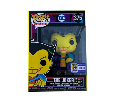 The Joker (Blacklight) - Funko Pop! - DC Asia SDCC 2023 Summer Convention Exclusive (375)