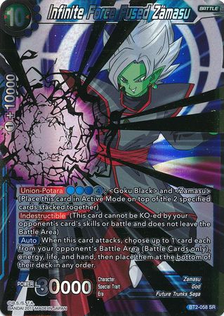 Infinite Force Fused Zamasu [BT2-058]