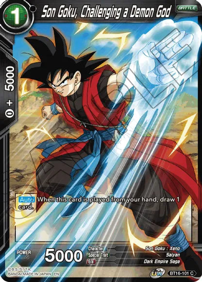Son Goku, Challenging a Demon God [BT16-101]