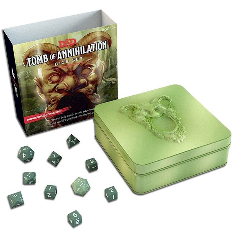 Dungeons & Dragons D&D Tomb Annihilation Dice Set